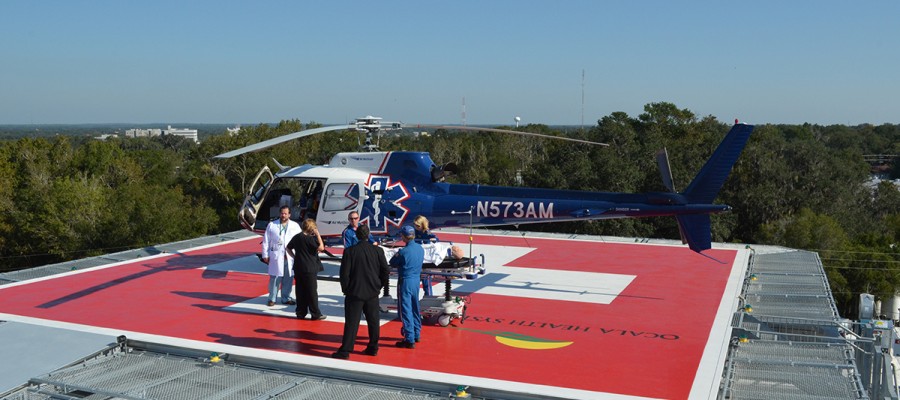 Ocala Regional Medical Center (ORMC) Helipad